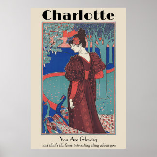 Regalo de póster vintage para la mejor novia