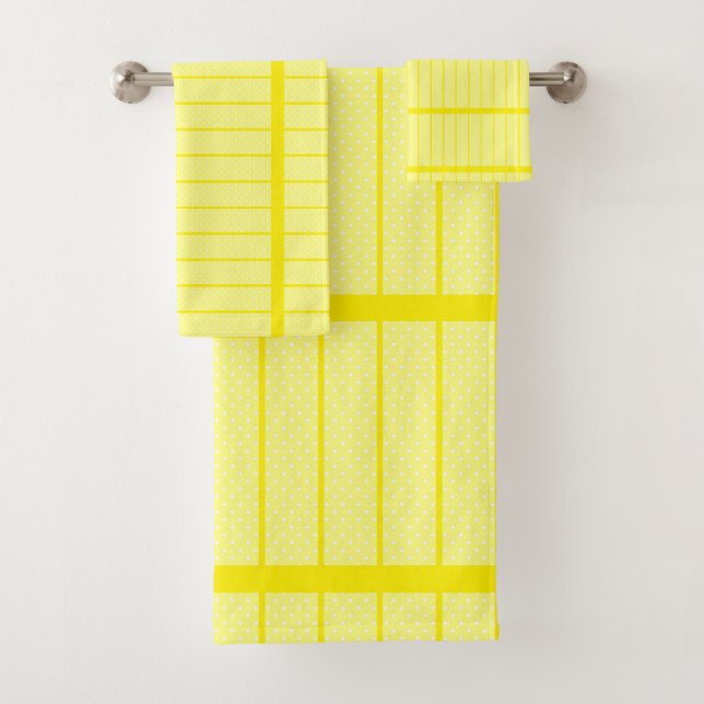Regalo de raya de punto amarillo (In situ)