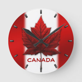 Regalo de Reloj de bandera de Canadá de recuerdo p