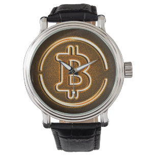 regalo de reloj de bitcoin moderno para btc maxi