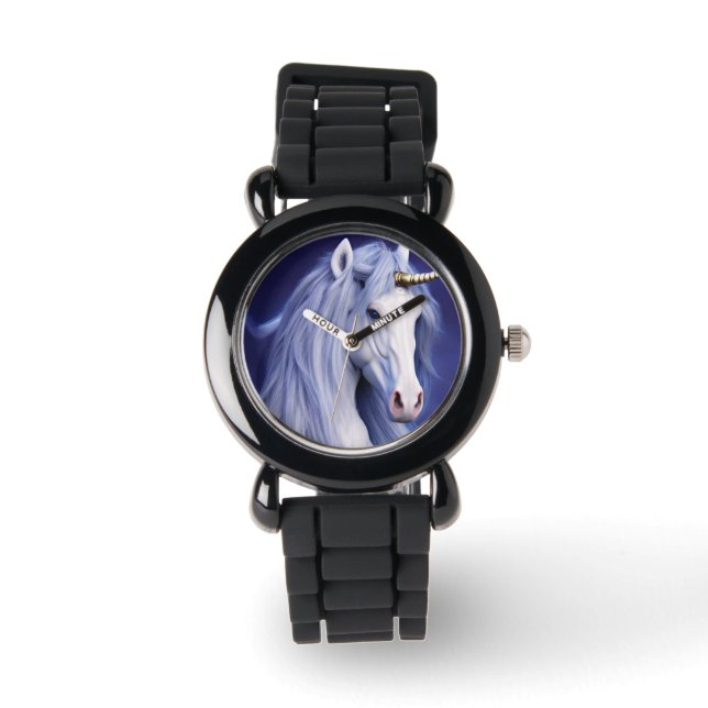 Regalo de reloj de energía de Unicorn para Chica (Anverso)