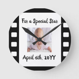 Regalo de reloj redondo de la ocasión especial de 