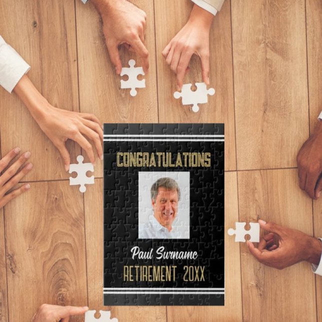 ¡Regalo de retiro! Rompecabezas de retiro de fotos (Subido por el creador)