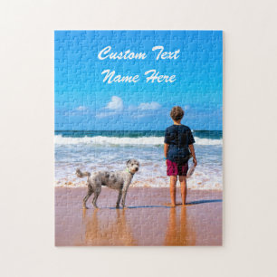 Regalo de rompecabezas de foto personalizado con t