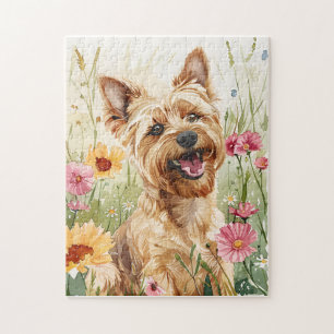 Regalo de rompecabezas de tiburón de Yorkie Waterc