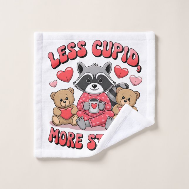 Regalo de San Valentín | Menos Cupido Más Estúpido (Toallita)