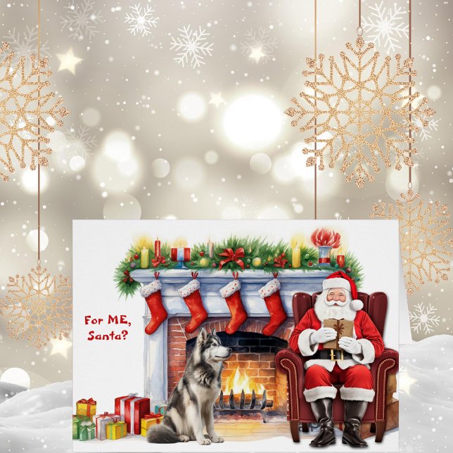 Regalo de Santa Claus Día de los Perros en Alaskan (Subido por el creador)