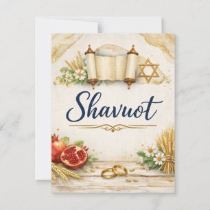 Regalo de Shavuot, Fiesta de las Semanas, Fiesta J