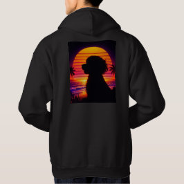 Regalo de sudadera con capucha Cockapoo Estética A