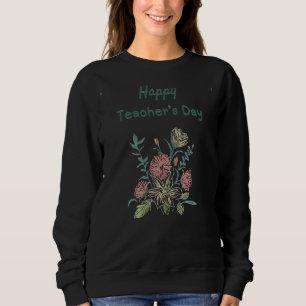 Regalo de sudadera del día del maestro feliz
