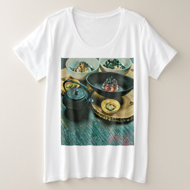 Regalo de sushi vintage (Anverso del diseño)