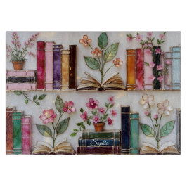 Regalo de tabla de cortar floral estantería person