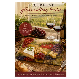 Regalo de tabla de cortar viñedo para amantes del