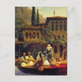 Regalo de tarjeta de arte de Turquía de romanticis