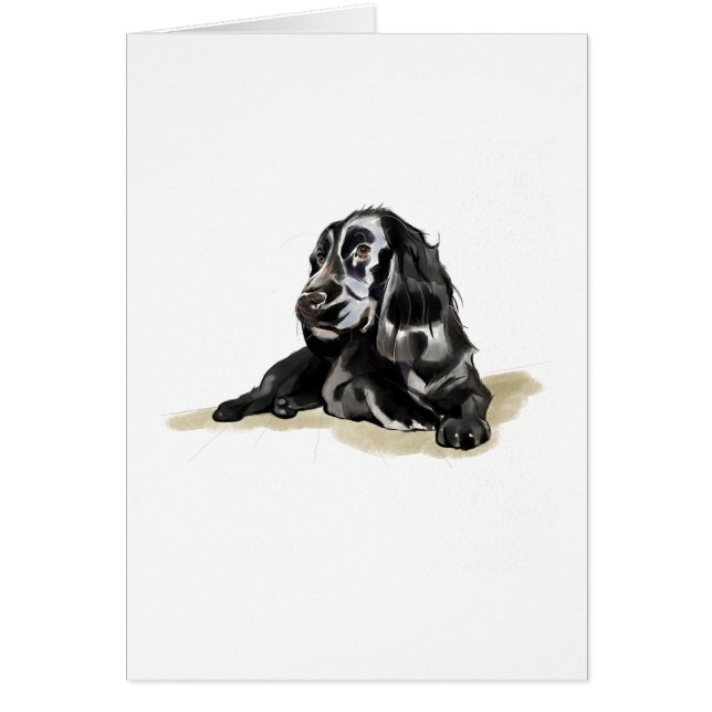 Regalo de Tarjeta Postal para Amantes de Perros Co (Frente)
