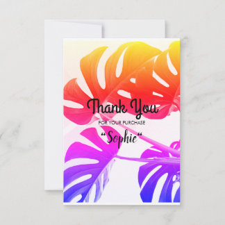 Regalo de tarjetas de agradecimiento PRINTABLE