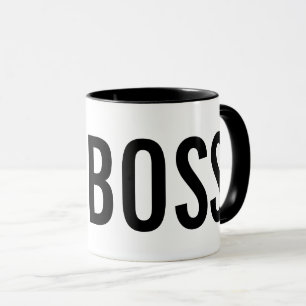 REGALO DE TAZA DE CAFÉ DIVERTIDA OK JEFE para empl