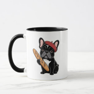 Regalo de taza de café divertido Kawaii Frenchie p