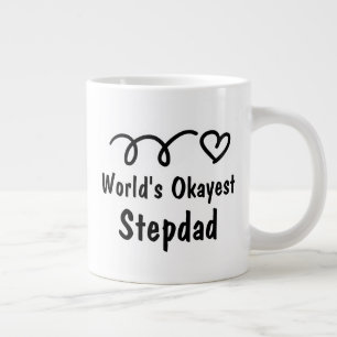 Regalo de taza de café gigante para el padrastro m