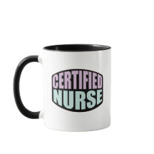 Regalo de taza de enfermera para enfermeras certif
