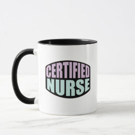 Regalo de taza de enfermera para enfermeras certif