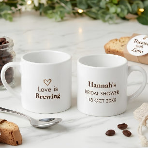 Regalo de taza de espresso para despedida de solte