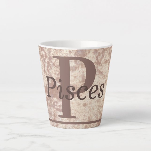 Regalo de taza de taza de señas de estrella Pisces (Anverso)