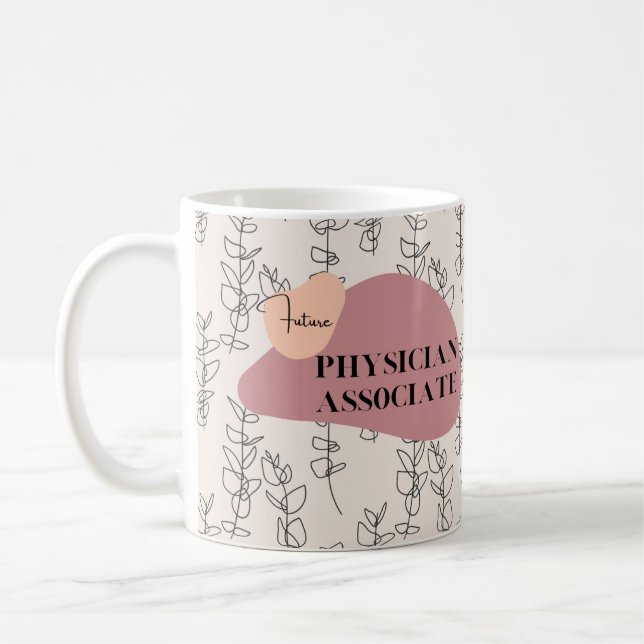 Regalo de tazas de café para futuros médicos asoci (Izquierda)