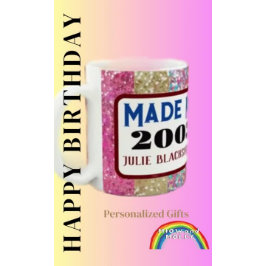 Regalo de tazas de edad para el 21º cumpleaños 200