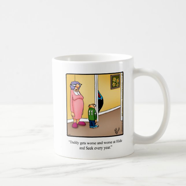 Regalo de tazas de humor para el día del padre (Derecha)
