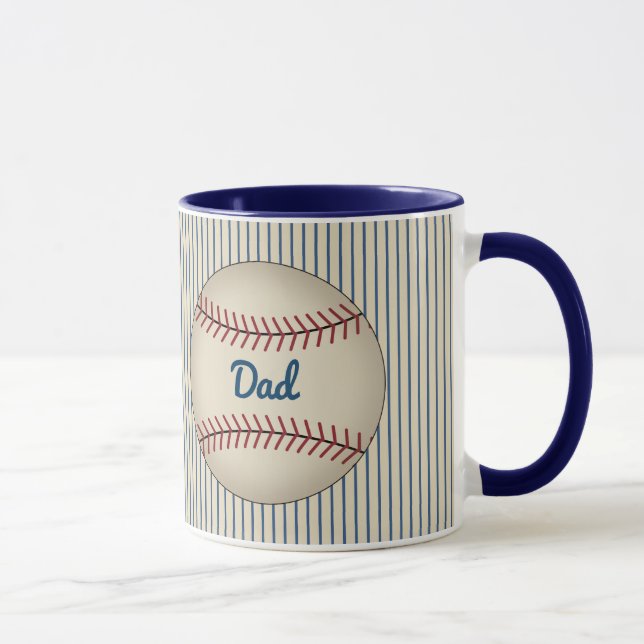 Regalo de tazón para tazas de béisbol para deporte (Derecha)