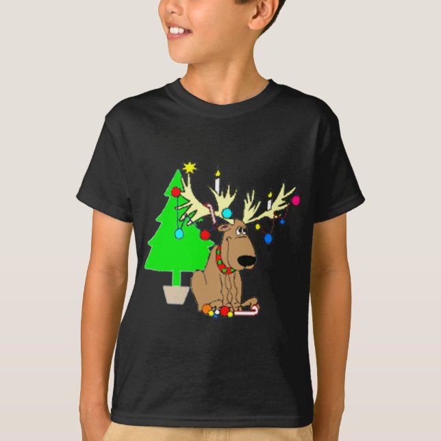 Regalo de vacaciones de la camiseta del navidad (Anverso)
