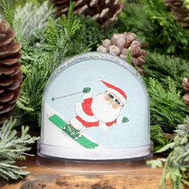 Regalo de vacaciones para esquiador de nieve en es