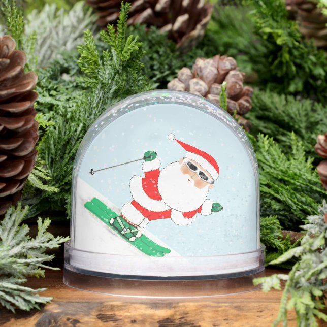 Regalo de vacaciones para esquiador de nieve en es (Invierno)