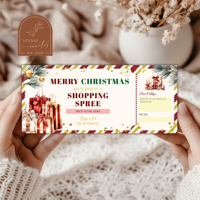 Regalo de Vale de Compras Navideñas (Subido por el creador)