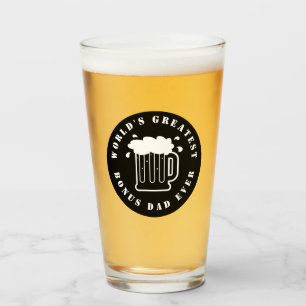 Regalo de vaso de cerveza para el mejor padrastro 