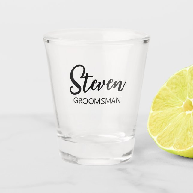 Regalo de vaso de chupito personalizado para la fi (Anverso)