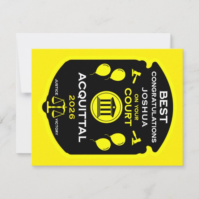 Regalo de victoria de la Corte Legal (Anverso)