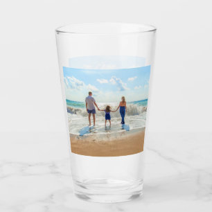 Regalo de vidrio con fotos personalizadas