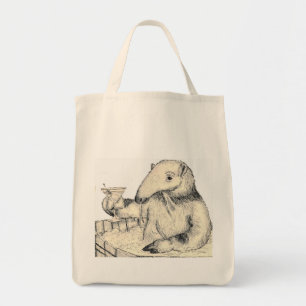 Regalo del Aardvark de la bolsa de asas de las