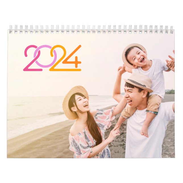 Regalo del calendario de Personalizados de fotogra (Tapa)