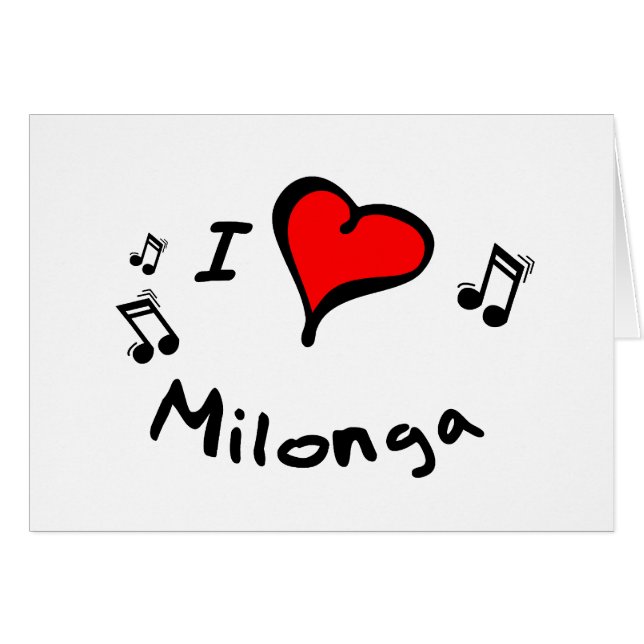 Regalo del Corazón-Amor de Milonga I (Anverso (Horizontal))
