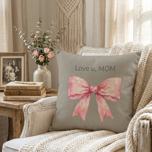 Regalo del día de la madre almohada suave amor aco