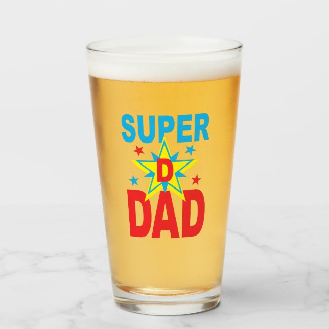 Regalo del Día del Padre - Papá superhéroe bebe vi (Anverso (lleno))