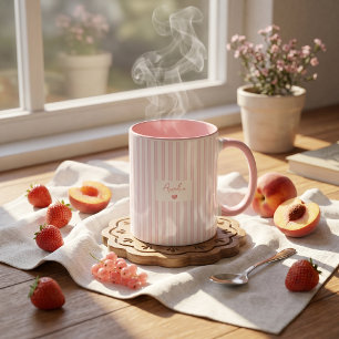 Regalo del Día del Padre para papá Taza de rayas r