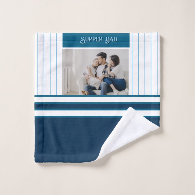 Regalo del Día del Padre para Supper Papá (Toallita)