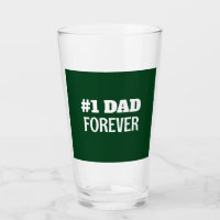 Regalo del Día del Padre Verde y Blanco #1 Padre p