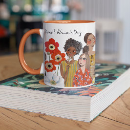 Regalo del Día Internacional de la Mujer Taza