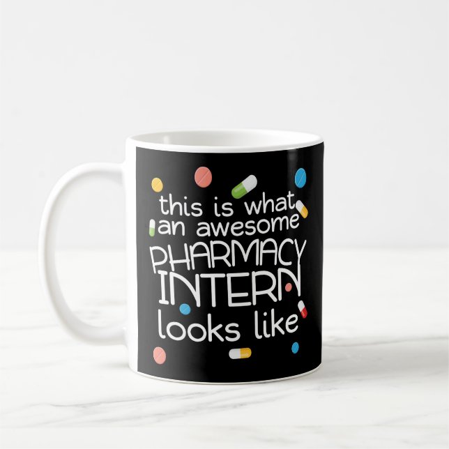 Regalo del estudiante de PharmD de la taza de café (Izquierda)
