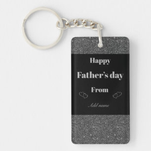 Regalo del llavero del día de padre personalizado